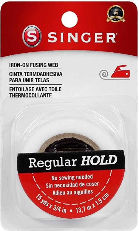 REGULAR HOLD IRON-ON FUSING WEB - 3/4"W X 15 YDS