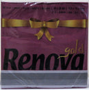 RENOVA DINNER NAPKINS GOLD BURGUNDY 40 COUNT X 30