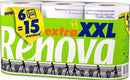 RENOVA TOILET PAPER EXTRA XXL 6 ROLLS WHITE X 5
