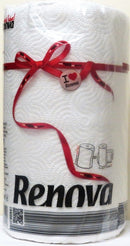 RENOVA PAPER TOWELS 1 ROLL WHITE 120 SHEET X 20