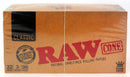 RAW CONE NATURAL UNREFINED CLASSIC ROLLING PAPERS 32PKS X 3