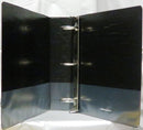 TWO INCH 3 RING BINDERS BLACK