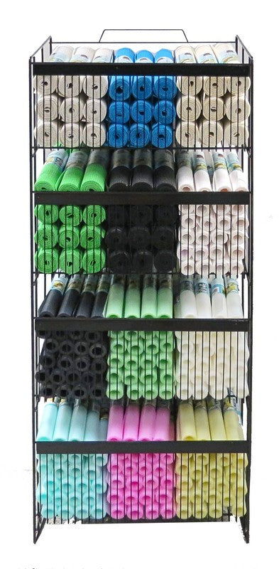 4-TIER ANTI-SLIP MAT FLOOR RACK