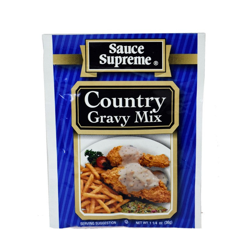 SAUCE SUPREME COUNTRY GRAVY SAUCE POUCH 39G