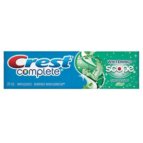 Crest Complete Plus Whitening Toothpaste 20Ml