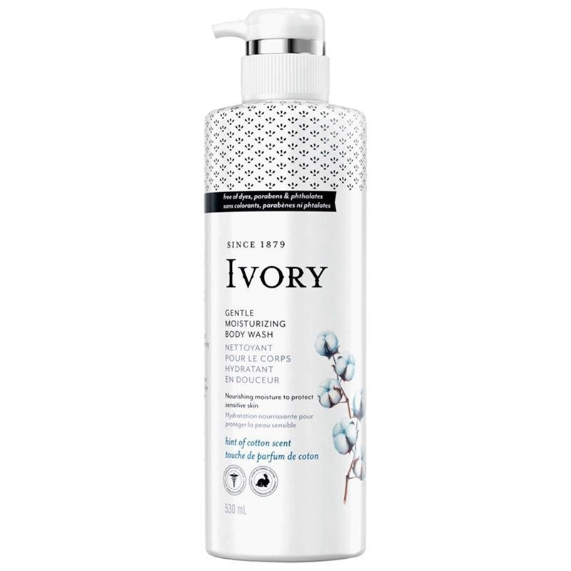 IVORY BODYWASH PUMP COTTON 530ML