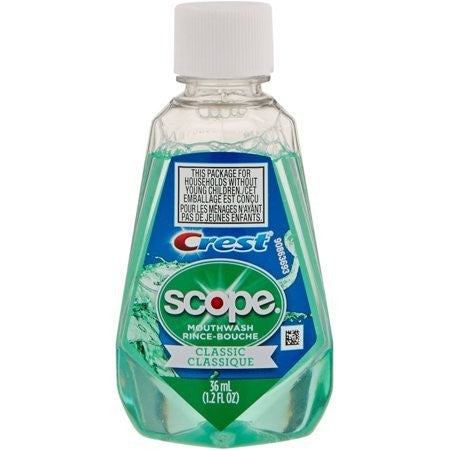 Crest Scope Classic Original Mint Mouthwash 36Ml