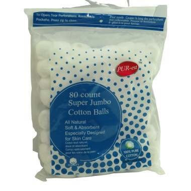 PUREST COTTON SUPER JUMBO BALLS PURE COTTON 80s