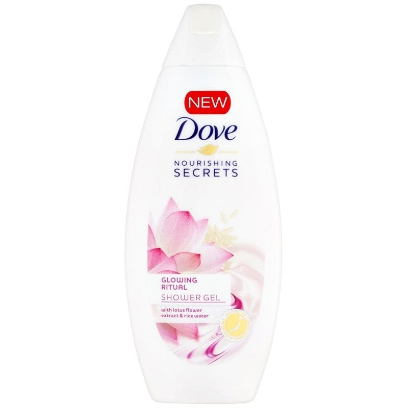 DOVE BODY WASH GLOWING RITUAL LOTUS FLOWER 250ML