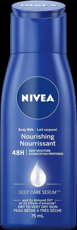 Nivea Nourishing Deep Moisture Body Milk 75Ml