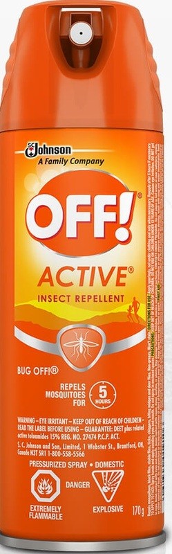 OFF ACTIVE� INSECT REPELLENT 170G