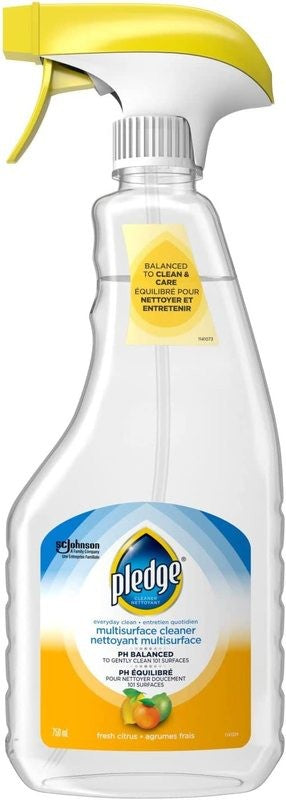 PLEDGE EVERYDAY CLEAN MULTI SURFACE CLEANER FRESH CITRUS 750ML