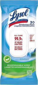 LYSOL WIPES FLAT PACK SPRING WATERFALL