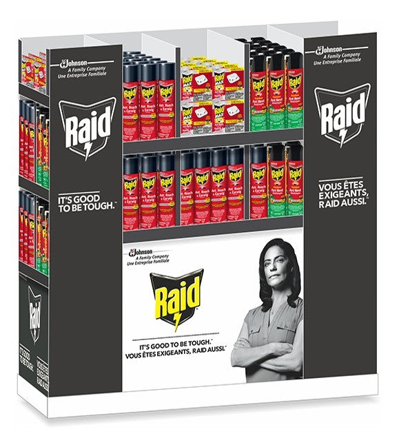 RAID MIXED HPTL DISPLAY 228 PCS