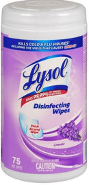 LYSOL DISINFECTING WIPES LAVENDER 75CT