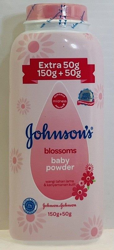 JOHNSON & JOHNSON BABY POWDER WITH TALC 200GM