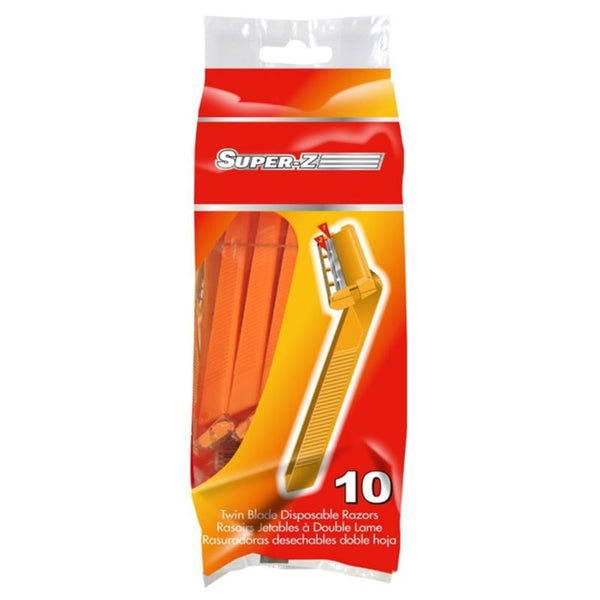 SUPER-Z TWIN BLADE 10PK YELLOW