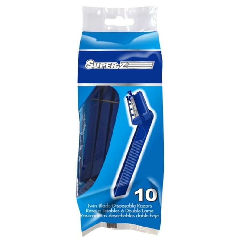 SUPER-Z TWIN BLADE 10PK BLUE