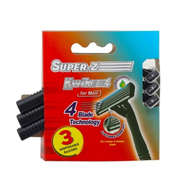 SUPER-Z KWIK 4 MEN 3PK