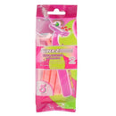 SUPER-Z LONG HANDLE RAZOR WOMEN 5PK