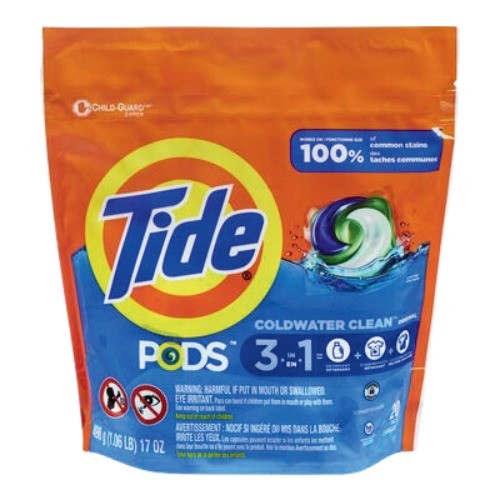 TIDE 3IN1 PODS COLD WATER CLEAN BREEZE 20CT