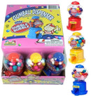 KIDS MANIA DUBBLE BUBBLE MINI GUMBALL DISPENSER MACHINES 12CT