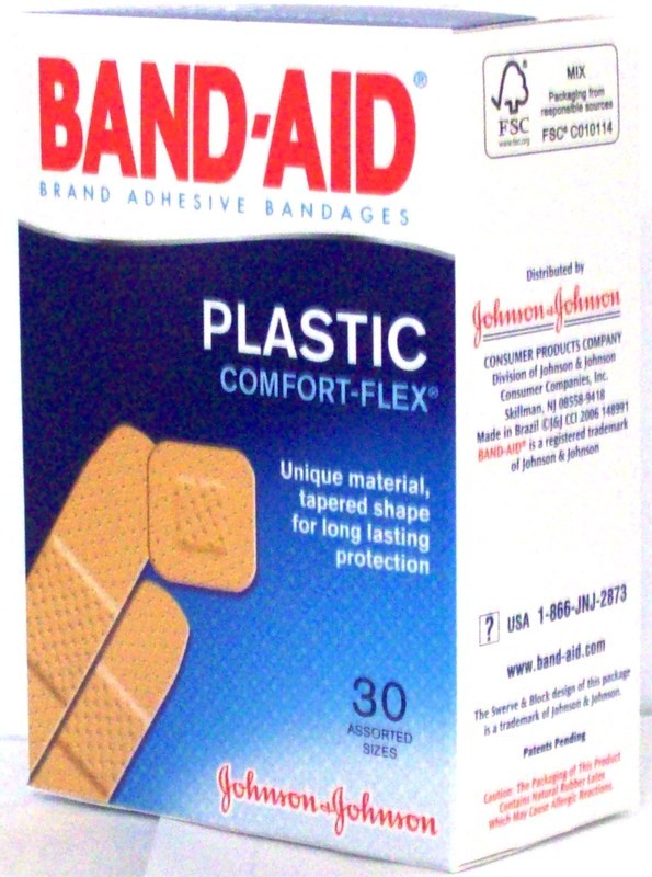 JOHNSON & JOHNSON BAND AID PLASTIC ASSORTED 30PK X 24