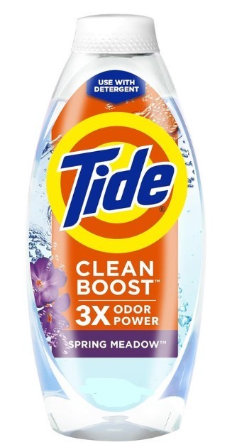 Tide Deep Cleansing Fabric Rinse with 3X Odor Power, Spring Meadow, 754ML