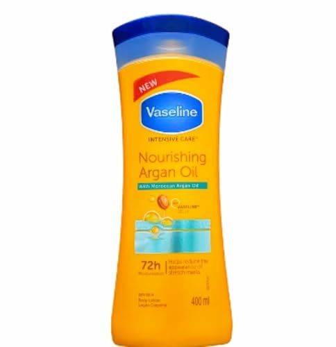 VASELINE 400ML LOTION NOURISHING ARGAN OIL