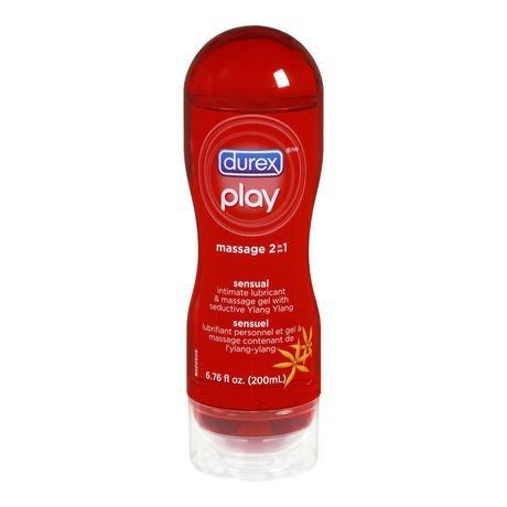 DUREX LUBRICANT - PLAY MASSAGE 2-IN-1 YLANG YLANG 24/200 ML