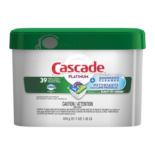 Cascade Platinum Dishwash Cleaner 6X39EA