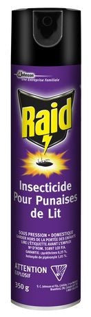 RAID BED BUG KILLER 350G X 12