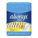 Always Thick Pads W/Wings Jumbo 6X36EA