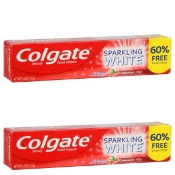 COLGATE SPARKLING WHITE CINNAMINT 113g