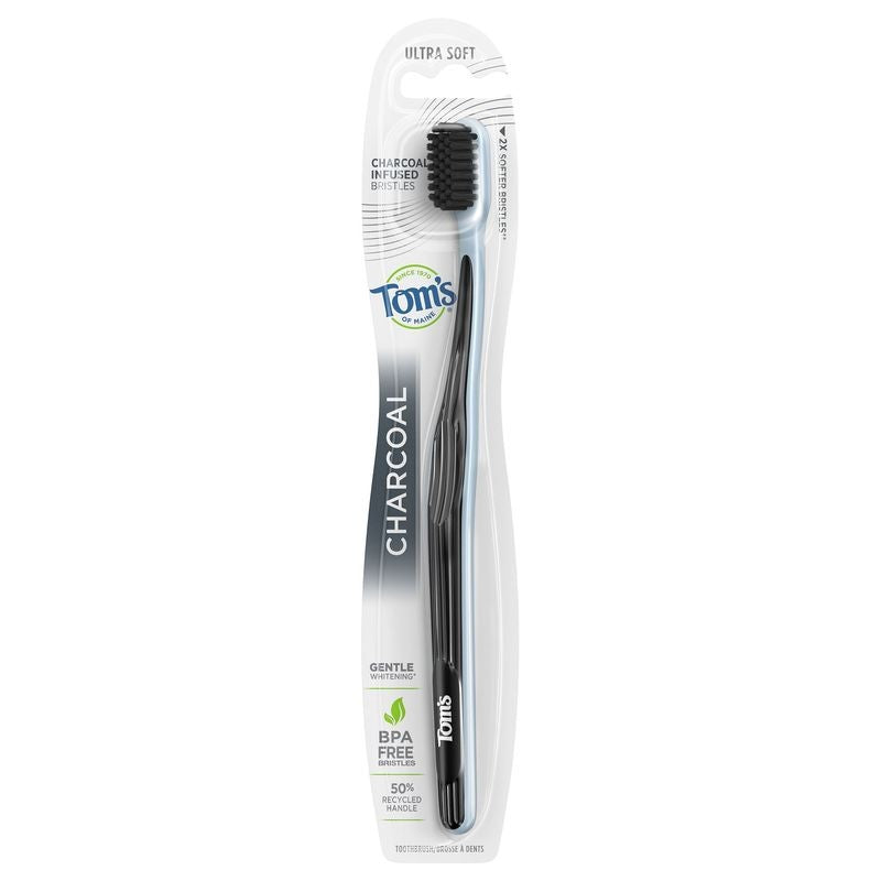 TOM'S TOOTHBRUSH CHARCOAL ULTRA SOFT