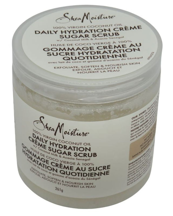 SheaMoisture CR�ME SUGAR SCRUB FOR DAILY HYDRATION SKIN WITH VIRGIN COCONUT OIL 261G