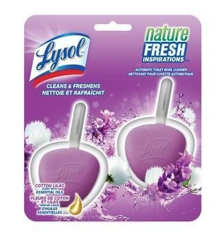 LYSOL TOILET BOWL CLEANER AUTOMATIC - NATURE FRESH INSPIRATION