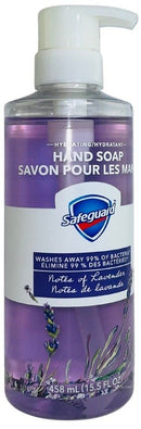 SAFEGUARD HAND WASH PUMP LAVENDER 458ML