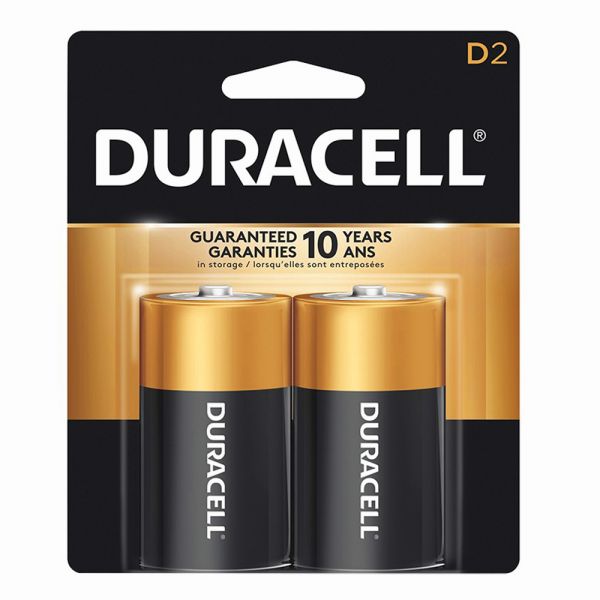 Duracell Coppertop Alkaline D-2 (B) /48