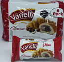 VANELLI LARGE CHOCOLATE CROISSANT 6PK 216g