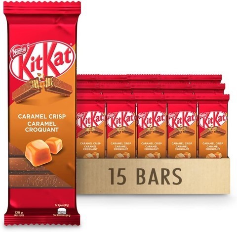 KIT KAT CARAMEL CRISP TABLET 15X120G