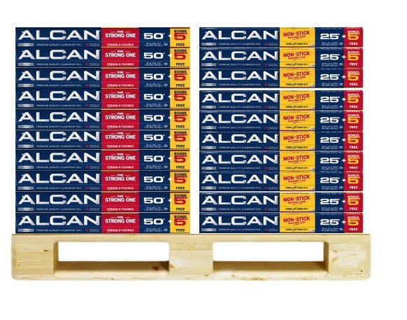 ALCAN ALUMINUM FOIL 25FT + 50FT BONUS HPLT