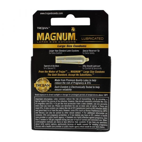 TROJAN 3CT MAGNUM/48 ()