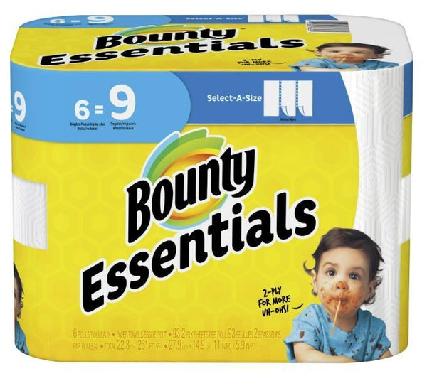 BOUNTY PAPER TOWELESSENTIAL 81CT 6=9
