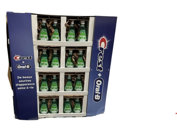 ORAL-B MOUTHWASH & TOOTHPASTE HPLT DISPLAY