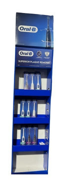 ORAL-B PRO 100 TOOTHBRUSH 15CT FLOOR STAND DISPLAY