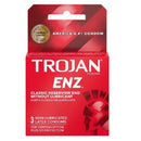 TROJAN 3CT ENZ NON-LUBRICATED/48 ()