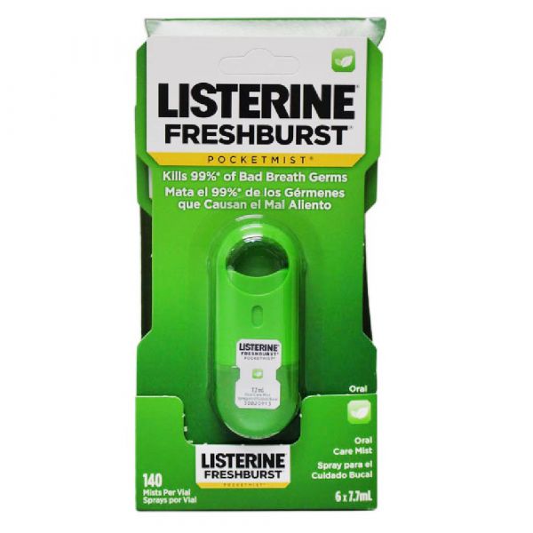LISTERINE POCKET MIST 7.7ML FRESH BURST/36 ()