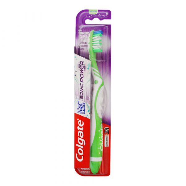 Colgate T/B Medium Sonic Power Max White (B)/12