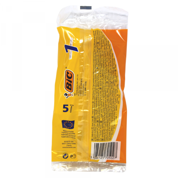 Bic Disposable Rzr 5ct Original (B) /40